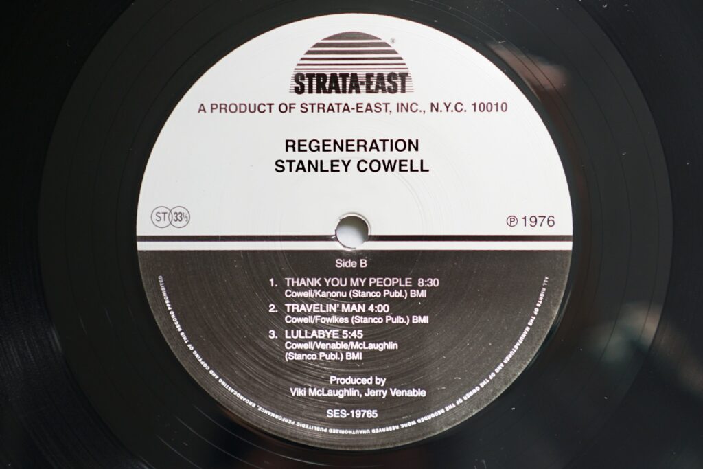 Best Pressing Shootout: Stanley Cowell, Regeneration (Original