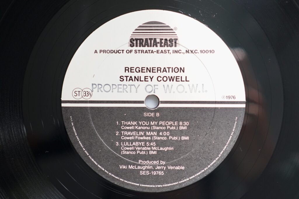 Best Pressing Shootout: Stanley Cowell, Regeneration (Original